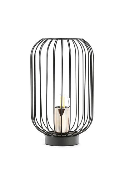 Platinet Platinet 44878 floor lamp, E27, 40W, with metal grille lampshade φ180x290mm