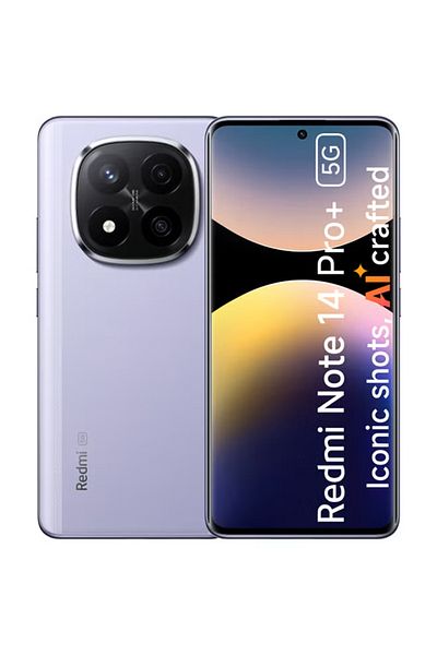 Xiaomi Redmi Note 14 Pro+ 5G Dual SIM Lavender Purple 12GB RAM 256GB - Global Version