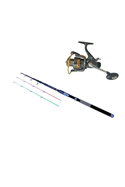 prokarpfishig Set Feeder Telescopic Diamant alb Travel Feeder 3.3 m și mulineta KT 3000A