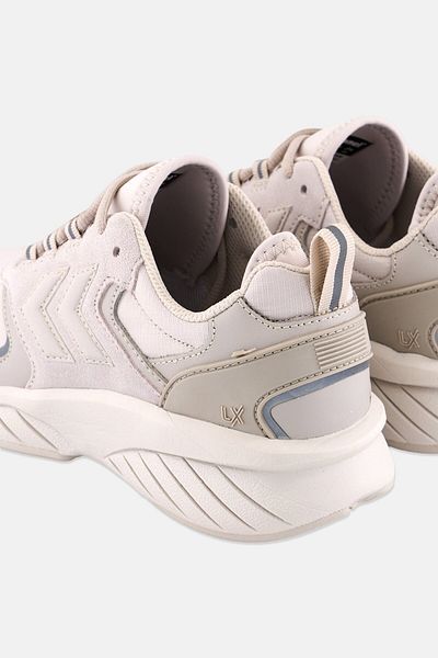 hummel Kids Boy Marathona Reach Lx Tonal Rib Lace Up Outdoor Shoes, Grey
