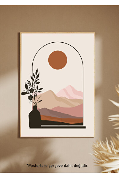 One Little Happiness Αφίσα σε στυλ Bohemian Αισθητική αφίσα τοίχου, αφίσα χωρ...