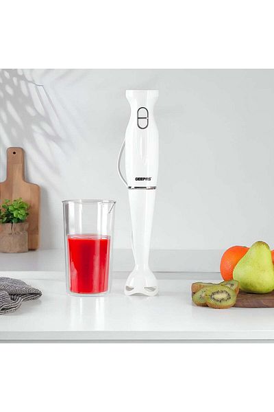 Geepas Geepas Hand Blender, 2 Speeds, 200 Watts