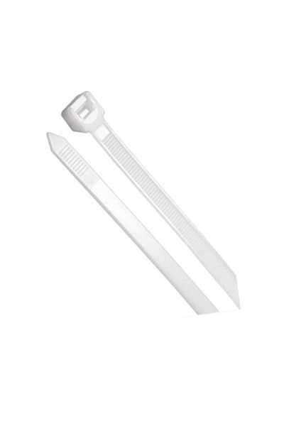 XTREME Set of 100 nylon serrated cable ties, 2.9 x 150mm, self-locking, collar type, for fastening and binding