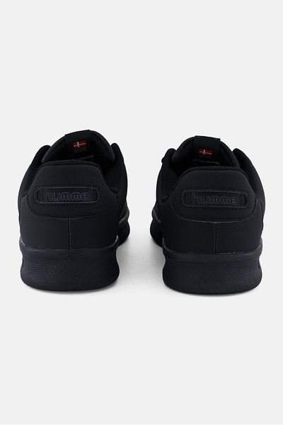 hummel Kids Boy Busan Synth Lace Up Training Shoes, Black