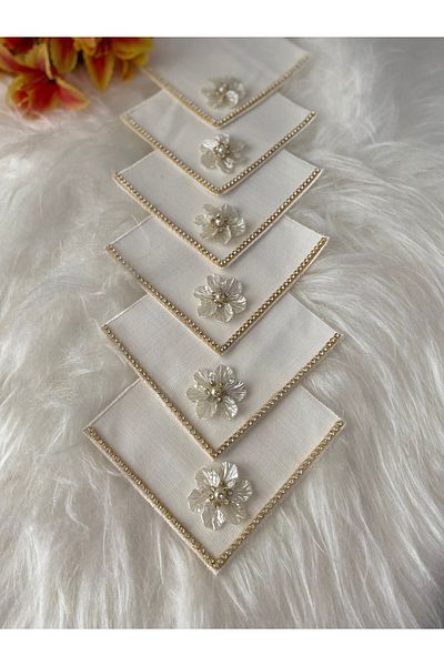 BÜŞRA Coffee side presentation napkin set of 6