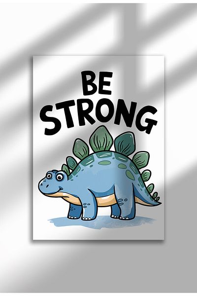 21mxm Kids Motivational Poster, Cute Animal Canvas, Nursery Wall Art, Little Dreamers 2025