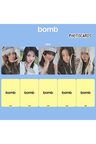 Kpop Dünyasi Illit''Bomb'' Photocards Set 2
