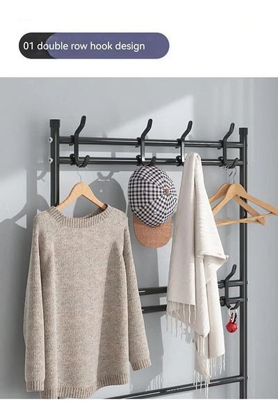 Primo Plus 5-tier Stainless Steel Shoe And Coat Rack