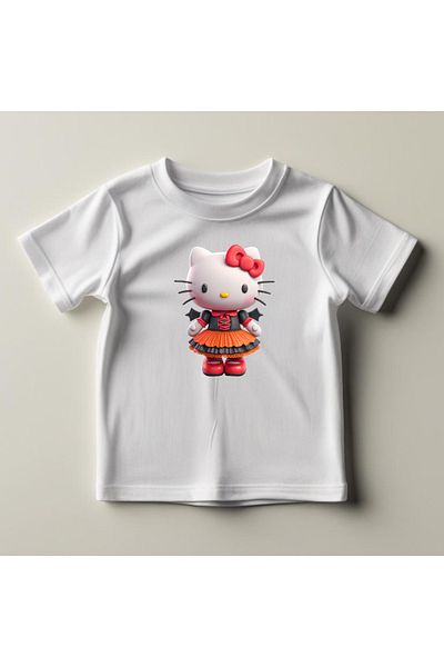 Gölge Store Tricou pentru copii cu imprimeu Hello Kitty Regular Fit