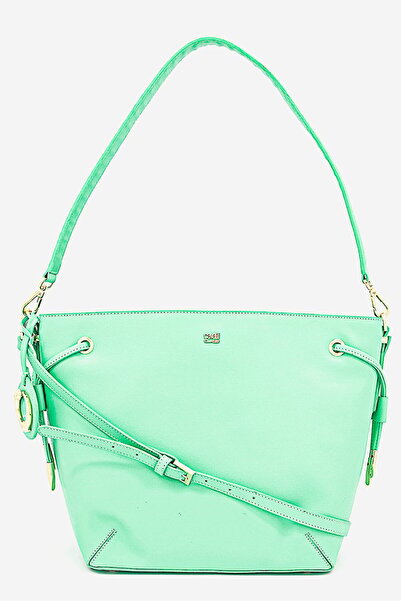 Cavalli Class Women Doris Bucket Bag 26 H x 26 L x 15 W cm, Mint