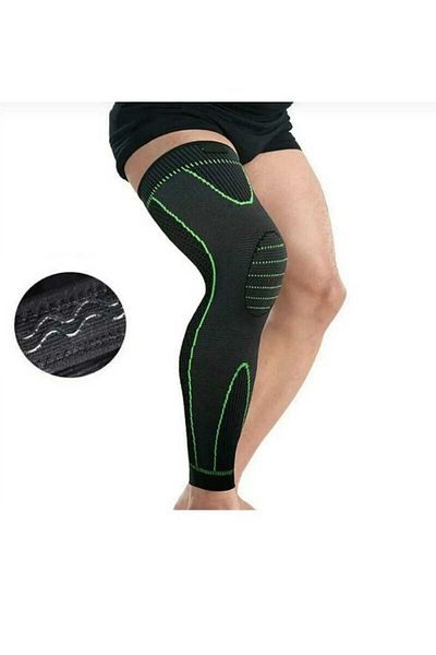 Elit Orthopedic Fitness Tennis Volleyball Basketball Sports Training Long Knee Brace (1 Piece)