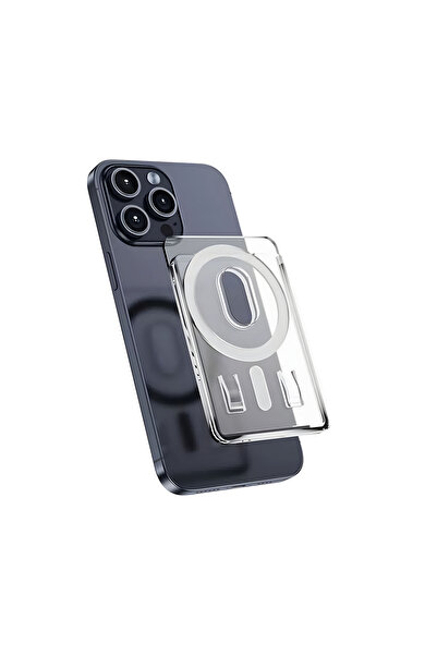 Forzacase iPhone Tüm Modeller ile uyumlu Magsafe Özellikli Manyetik Şeffaf Cü...