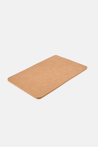Catherine Malandrino 6 Pcs Leather Dining Placemats 44,5 x 30 cm, Brown