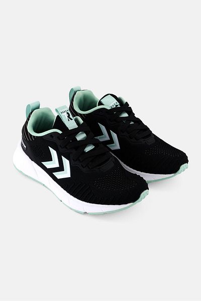 hummel Kids Boy Reach Tr Flex Lace Up Running Shoes, Black