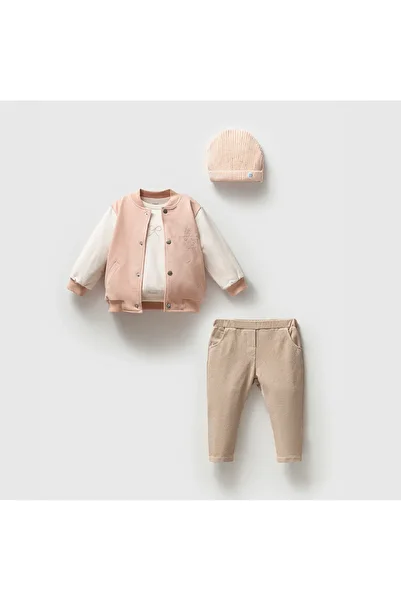 NoyNoy Baby Noynoy College Jacket 3-Piece Set