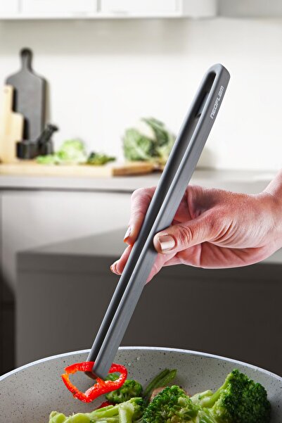 NEOFLAM Silicone Tongs Gray