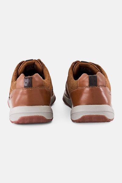 CLARKS Men Standard Langton Race Lace Up Casual Shoes, Dark Brown