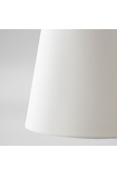 rexa White Lamp Shade – 42 cm Modern Light Cover for Table or Floor Lamps