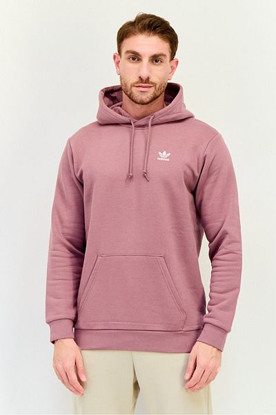 adidas Men Sportswear Fit Long Sleeves Outdoor Hoodie, Mauve