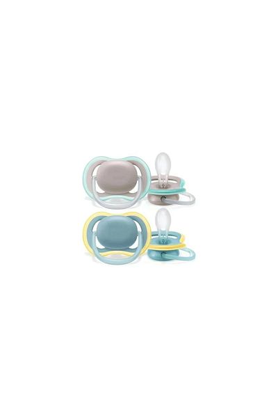 Philips Avent Suzeta ortodontica PHILIPS AVENT Ultra Air SCF349/01, 18 luni+, 2 buc, multicolor