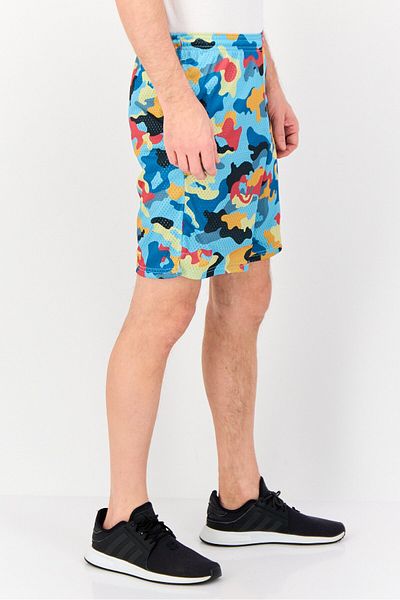 Champion Men Sportswear Fit Camouflage Running Shorts, Multicolor