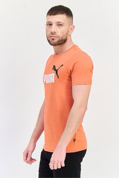 Puma Men Sportswear Fit Short Sleeve Outdoor T-Shirts, Rust