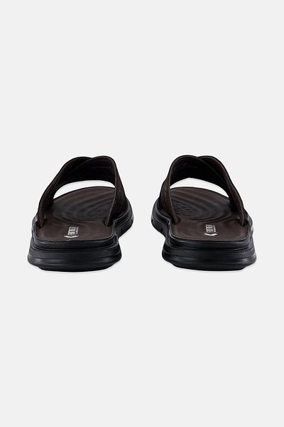 XTI Men Leather Upper Slip On Scandals, Brown