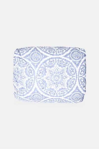 BEBEHOME 3 Pieces Allover Print Soft And Rich All Season Comforter With Pillow Case Set, Multicolor