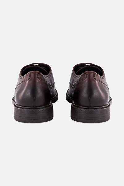 Geox Men U Terence Lace Up Formal Shoes, Dark Brown