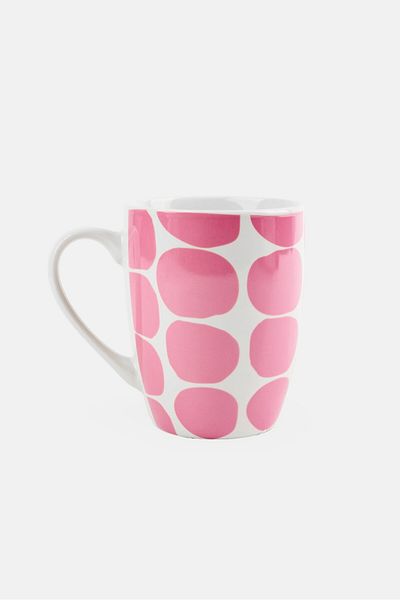 Boltze Allover Print Porcelain Mug 350 ml, Multicolor