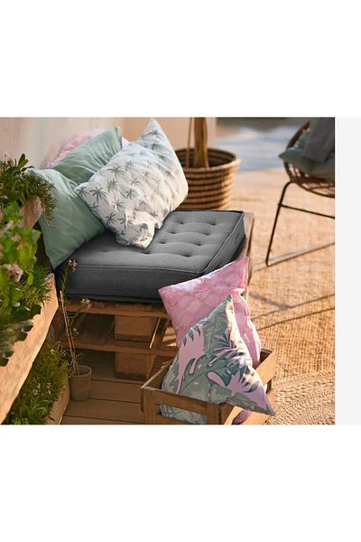 Tchibo 2 Renforce Pillowcases 40 H x 80 L cm, Pink
