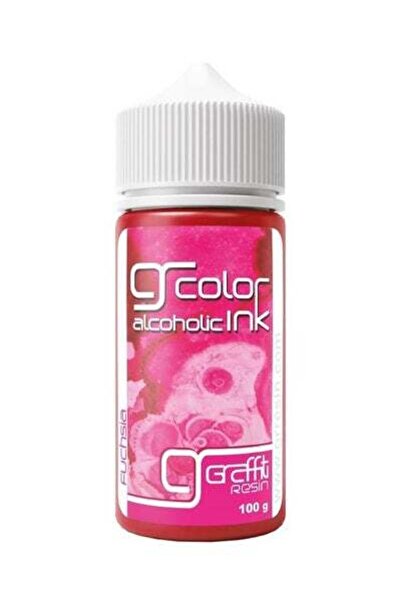 Graffiti Resin جرافيتي ريزن حبر كحولي لون فوشيا 100غ