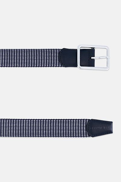 Cerruti 1881 Men Braided Stretch Elastic Belts, Multicolor