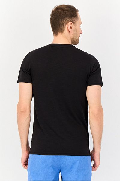 Puma Men Sportswear Fit Short Sleeve Graphic Print Training T-Shirt, Black