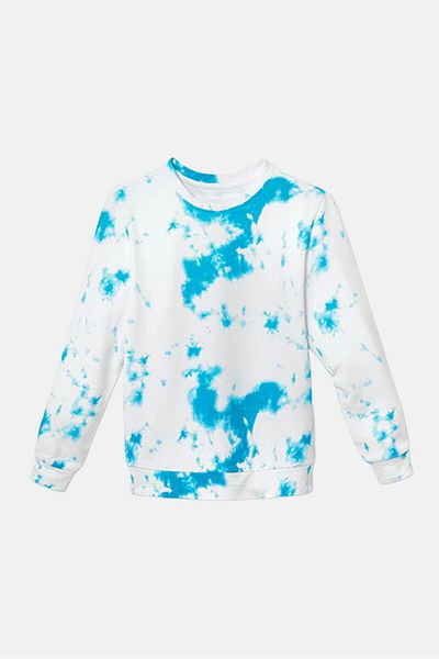 Tchibo Kids Boy Tie Dye Sweatshirt, White