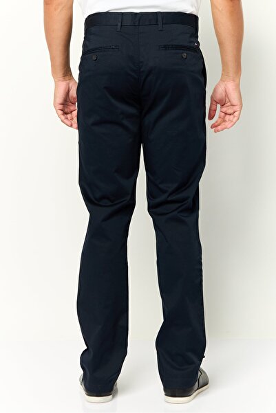 Tommy Hilfiger Men Straight Leg Solid Chino Pants, Navy