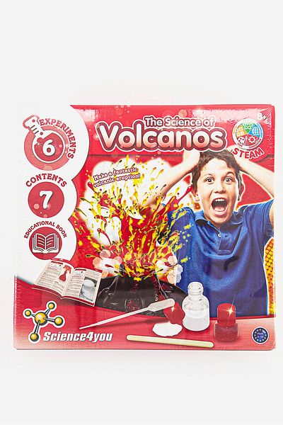 STEM The Science of Volcanoes, Red Combo