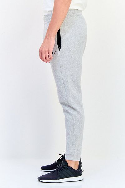 Reebok Men Sportswear Fit Running Sweatpants, Light Grey