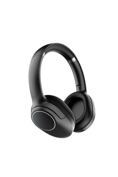 Lapas LP-HD003 RGB LED Işıklı Kulak Üstü v5.4 Bluetooth Kulaklık Siyah