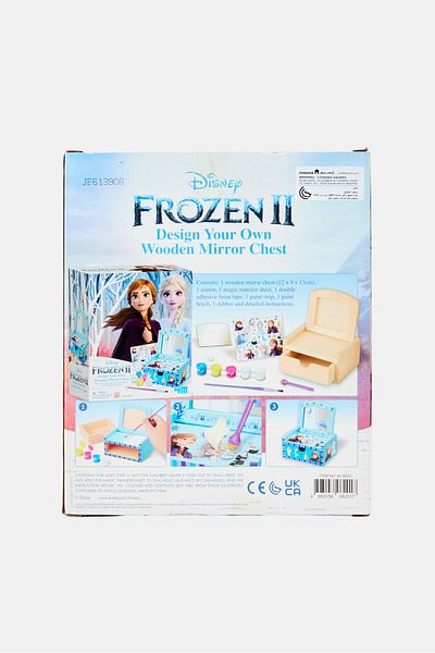 4M Disney Frozen II Wooden Mirror Chest