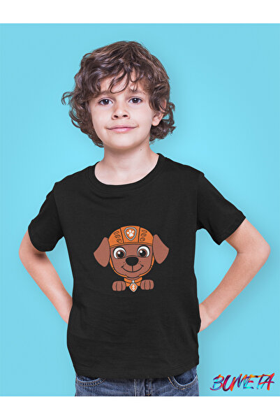 Bumeta Tricou pentru copii Orange Team Leader Zuma Paw Patrol