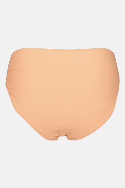aerie Women Solid Bikini Bottom, Peach
