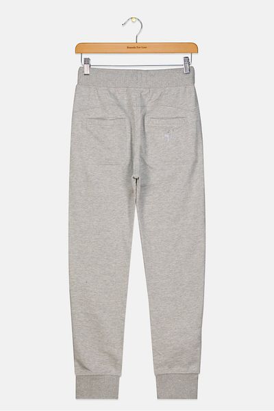 Scuderia Ferrari Kids Girl Fleece And Mesh Pants, Grey/Black