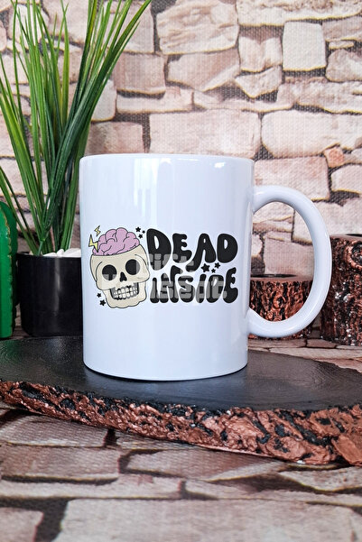 giftkonsept I'M Dead Inside Internal Void Funny Gift Printed Tea Coffee Prese...