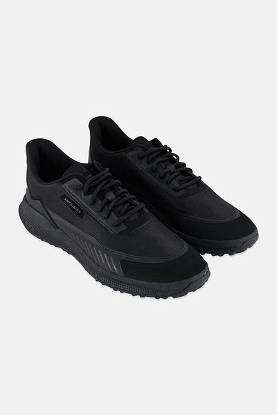 Geox Men PG1X B ABX Lace Up Casual Shoes, Black