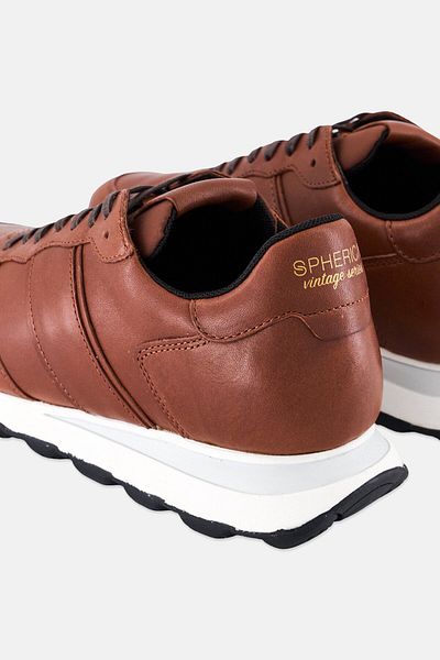 Geox Men U Spherica Vseries B Lace Up Sneakers, Brown