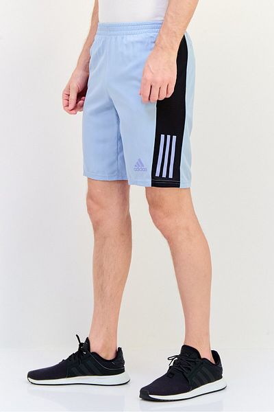 adidas Men Sportswear Fit 9 Inseam Running Shorts, Ash Blue
