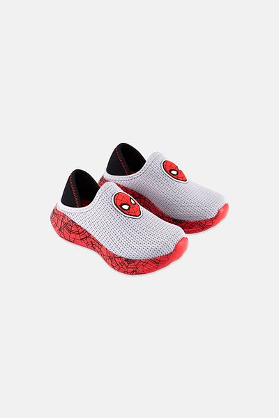 Marvel X Spider Man Toddlers Boy Slip On Casual Shoes, Multicolor