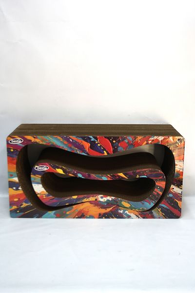 Bestie Mega Set of 2 - Cat Scratching Sofa Cardboard Cat Scratching Horizontal Scratching