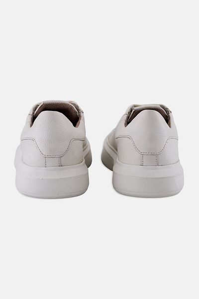 Geox Men U Deiven A Lace Up Casual Shoe, White